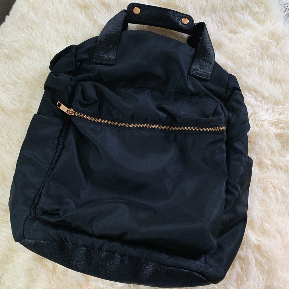 Black backpack